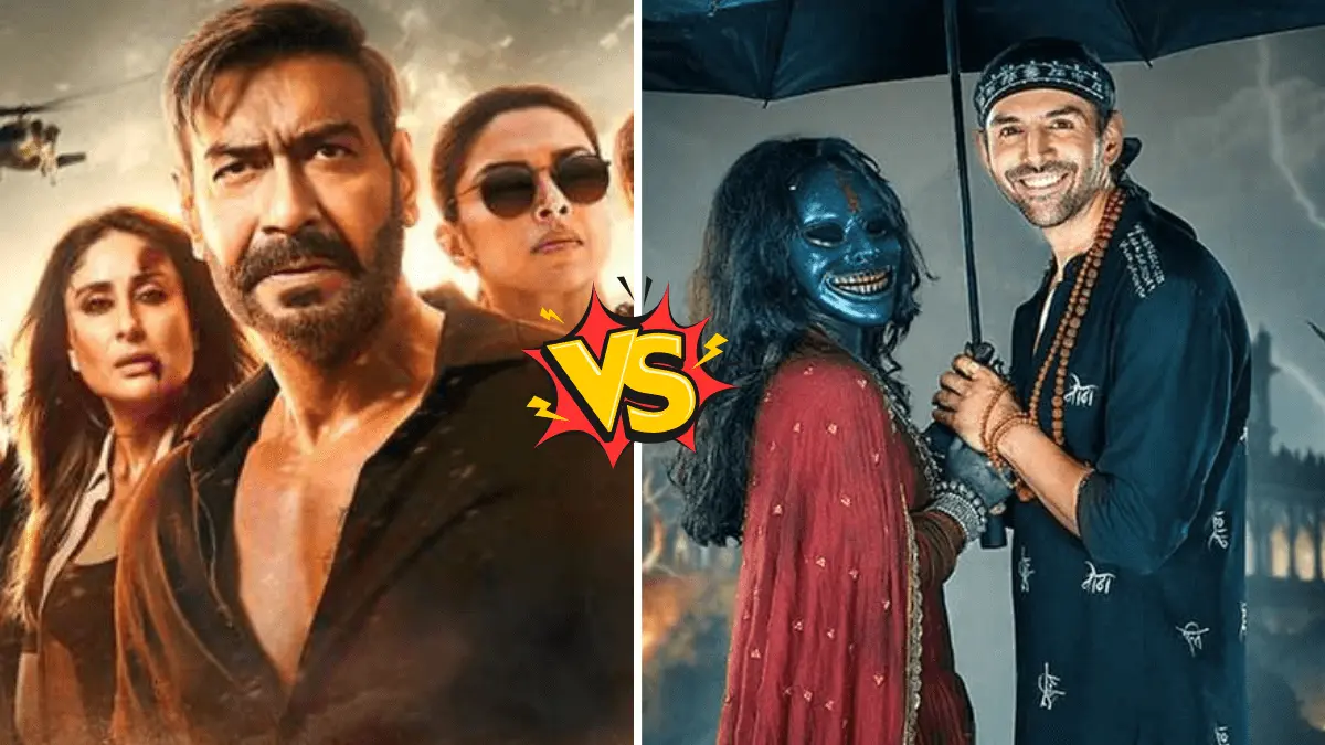 Singham Again vs Bhool Bhulaiyaa 3: कौन जीत रहा है बॉक्स ऑफिस की जंग?